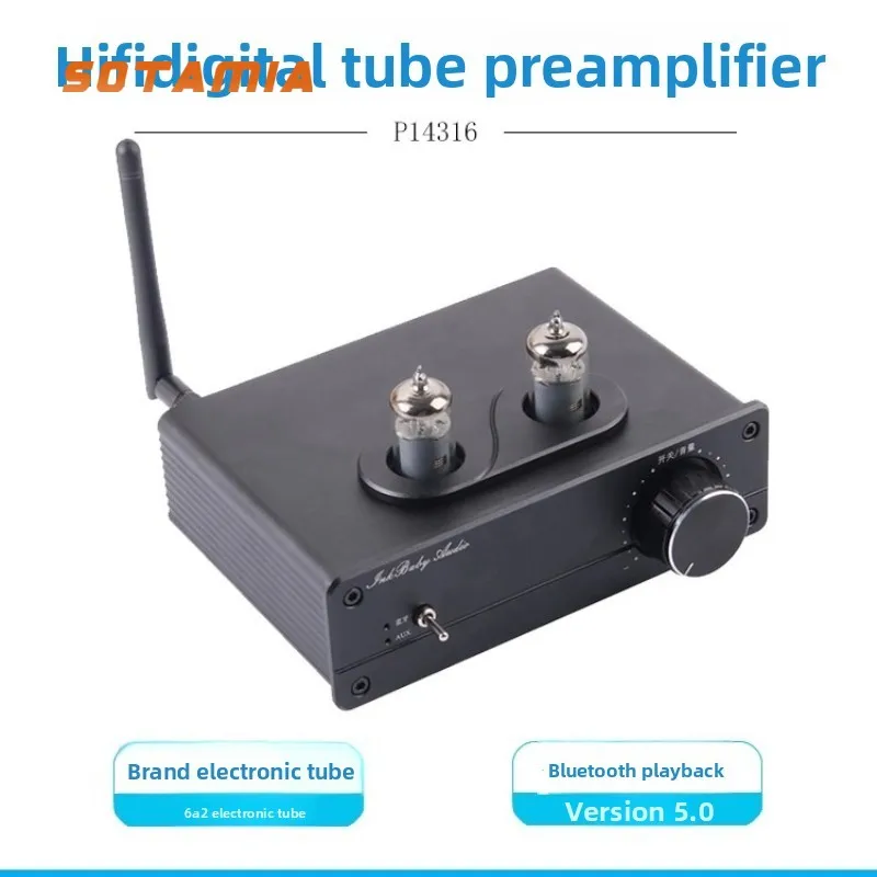 SOTAMIA HIFI Bluetooth Tube Preamp Amplifier Vinyl Cartridge Amplifier Home Theater Sound System Bluetooth Sound Box
SOTAMIA HIFI Bluetooth Tube Preamp Amplifier Vinyl Cartridge Amplifier Home Theater Sound System Bluetooth Sound Box