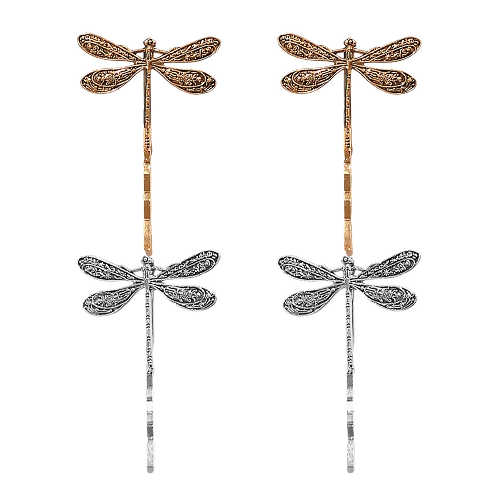 4pcs Vintage Dragonfly Hairpin Stylish Metal Clip Accessories for Women Cute Bangs Claw Clips Replacement Kawaii Hair
4pcs Vintage Dragonfly Hairpin Stylish Metal Clip Accessories for Women Cute Bangs Claw Clips Replacement Kawaii Hair