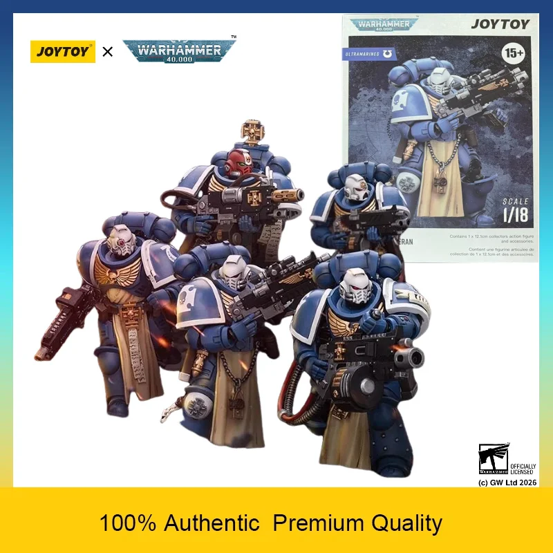 JOYTOY Warhammer 40K Ultramarines Sternguard Veterans 5Pcs Squad 1/18 Action Figures Sci-Fi Articulated Collectible Model Toys
JOYTOY Warhammer 40K Ultramarines Sternguard Veterans 5Pcs Squad 1/18 Action Figures Sci-Fi Articulated Collectible Model Toys