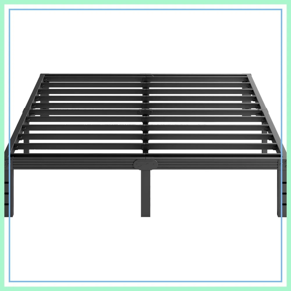 12 Inch High Metal Queen Bed Frame, Platform Bed No Box Spring Needed, Easy Assembly, Sturdy Black
12 Inch High Metal Queen Bed Frame, Platform Bed No Box Spring Needed, Easy Assembly, Sturdy Black