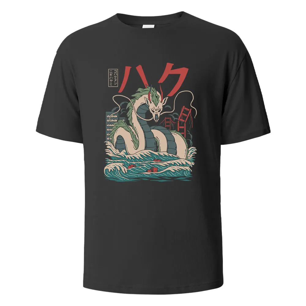 Dragon Printing Men‘s T-shirt Casual Breathable Tees 100%Cotton Funny Loose Tops Street Oversized T-Shirts For Men Women O-neck
Dragon Printing Men‘s T-shirt Casual Breathable Tees 100%Cotton Funny Loose Tops Street Oversized T-Shirts For Men Women O-neck