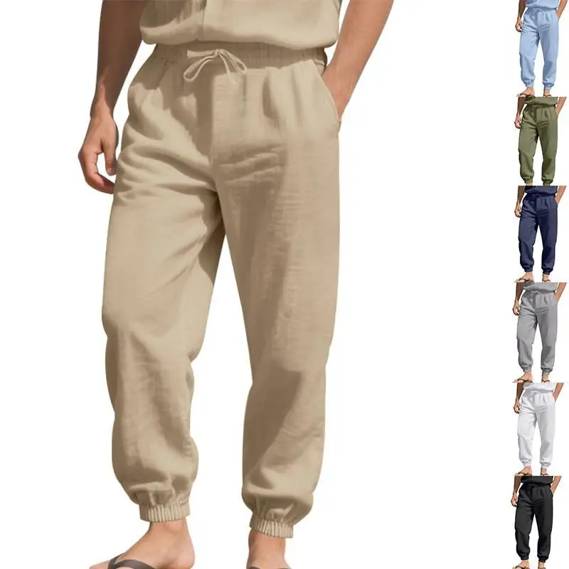 Loose Oversized Drawstring Ankle Casual Pants Men's Trousers Fashion Urban Style mid Waist Long Straight Leg Color
Loose Oversized Drawstring Ankle Casual Pants Men's Trousers Fashion Urban Style mid Waist Long Straight Leg Color