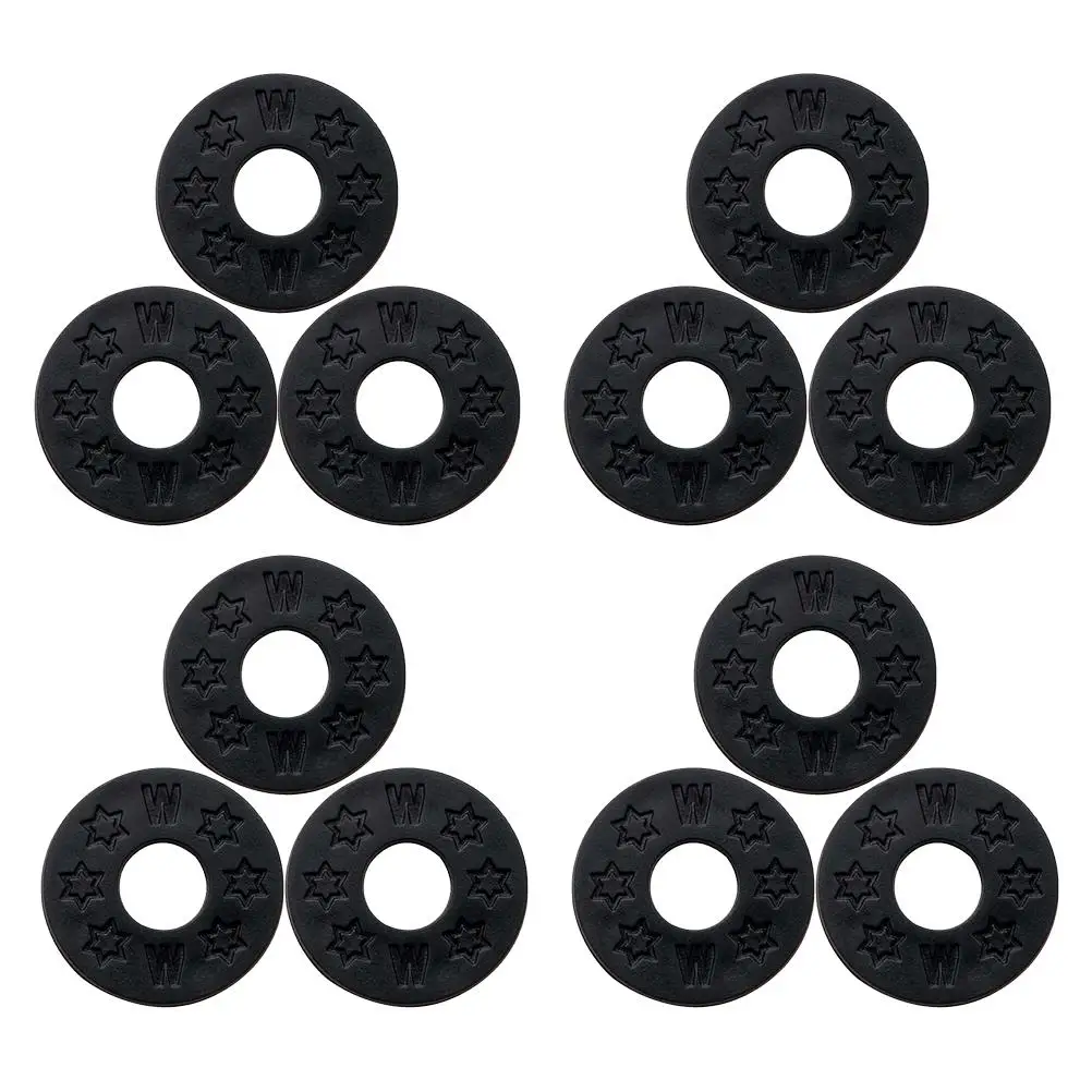 12 Pcs Black Silicone Guitar Strap Buckle Gaskets for Electric Acoustic Guitar Tail Pin Button Small Spacer Pad Prevent Slipping
12 Pcs Black Silicone Guitar Strap Buckle Gaskets for Electric Acoustic Guitar Tail Pin Button Small Spacer Pad Prevent Slipping