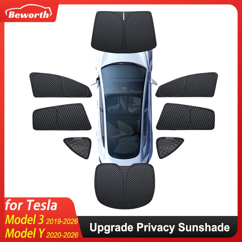 Upgrade Privacy Sunshade For Tesla Model 3 Y Juniper 2026 2025-2020 Front Side Window Sun Shade Windwhield Blind Shading Camping
Upgrade Privacy Sunshade For Tesla Model 3 Y Juniper 2026 2025-2020 Front Side Window Sun Shade Windwhield Blind Shading Camping