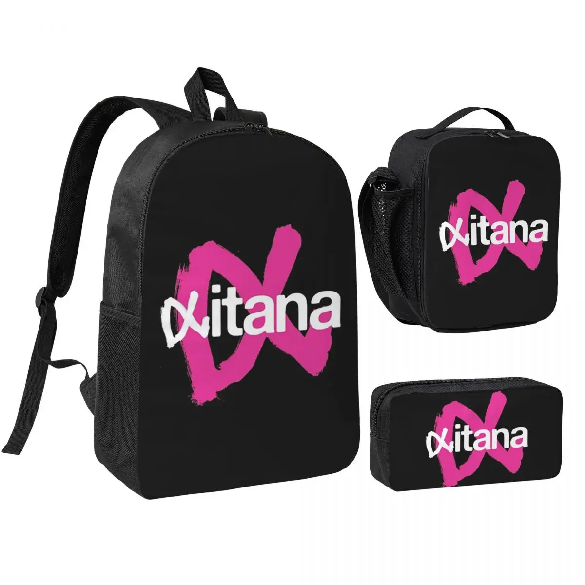 Singer Aitana Backpack Student BookBag School Bag Shoulder Bags 3ps Insulated Lunch Bag Pencil Case
Singer Aitana Backpack Student BookBag School Bag Shoulder Bags 3ps Insulated Lunch Bag Pencil Case