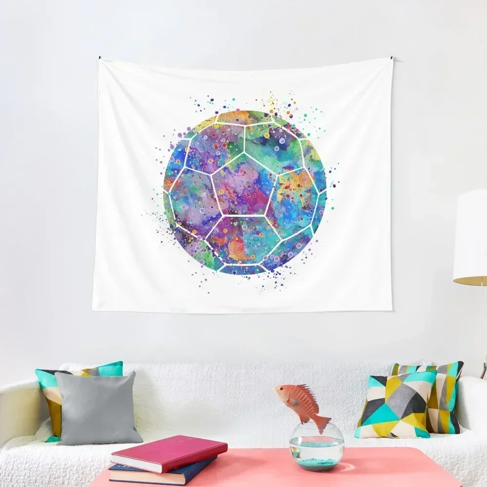 Soccer Ball Colorful Watercolor Tapestry Wall Hanging Decor Mushroom Cute Room Decor Tapestry
Soccer Ball Colorful Watercolor Tapestry Wall Hanging Decor Mushroom Cute Room Decor Tapestry