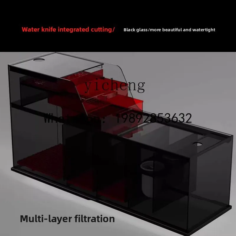 XX side overflow stream tank original ecological fish tank living room household bottom cabinet ultra-white glass tank
XX side overflow stream tank original ecological fish tank living room household bottom cabinet ultra-white glass tank