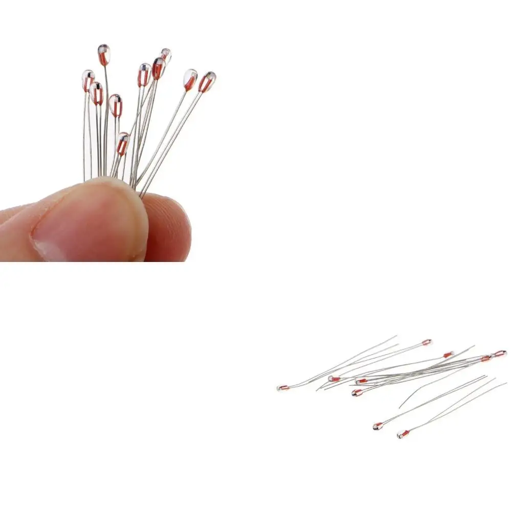 Thermistor NTC 100K Single-ended Glass Sealed 100K of 1 B=3950
Thermistor NTC 100K Single-ended Glass Sealed 100K of 1 B=3950