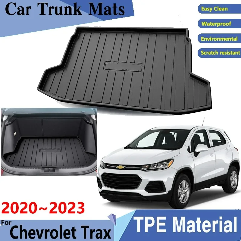 Car Trunk Mats for Chevrolet Holden Trax Tracker 2020-2023 2022 Car Rear Cargo Tray Trunk Mat Rear Pads Accessories TPE Material
Car Trunk Mats for Chevrolet Holden Trax Tracker 2020-2023 2022 Car Rear Cargo Tray Trunk Mat Rear Pads Accessories TPE Material