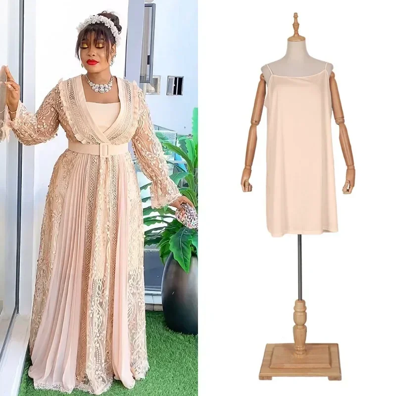 2025 Elegant Women Two Piece Set Clothing African Long Sleeve Lace Dresses Party Evening Gown Dubai Kaftan Abayas Outfits
2025 Elegant Women Two Piece Set Clothing African Long Sleeve Lace Dresses Party Evening Gown Dubai Kaftan Abayas Outfits