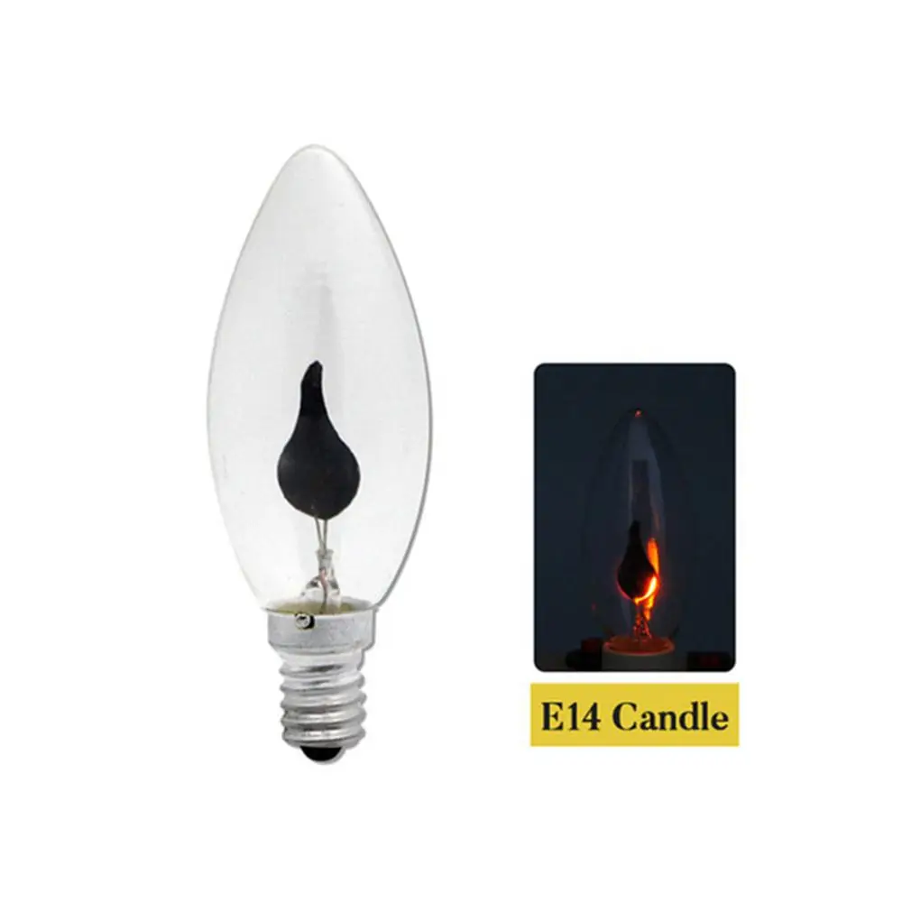 Retro Edison Candle Tail Flame Effect Home Energy Saving Candle Light Candle Tip Lamp Night Light LED Light Bulb
Retro Edison Candle Tail Flame Effect Home Energy Saving Candle Light Candle Tip Lamp Night Light LED Light Bulb