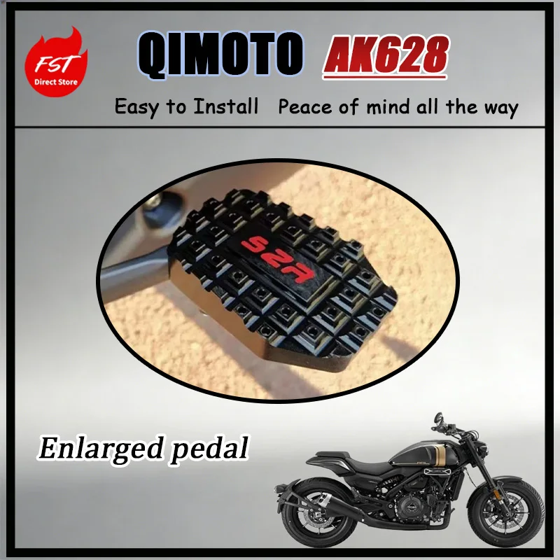FOR High-Grade Wide Rear Brake Foot Pedal CNC Machined Durable Aluminum Enlarged Pad for QJ AK628 Smooth Control Premium Cruiser
FOR High-Grade Wide Rear Brake Foot Pedal CNC Machined Durable Aluminum Enlarged Pad for QJ AK628 Smooth Control Premium Cruiser