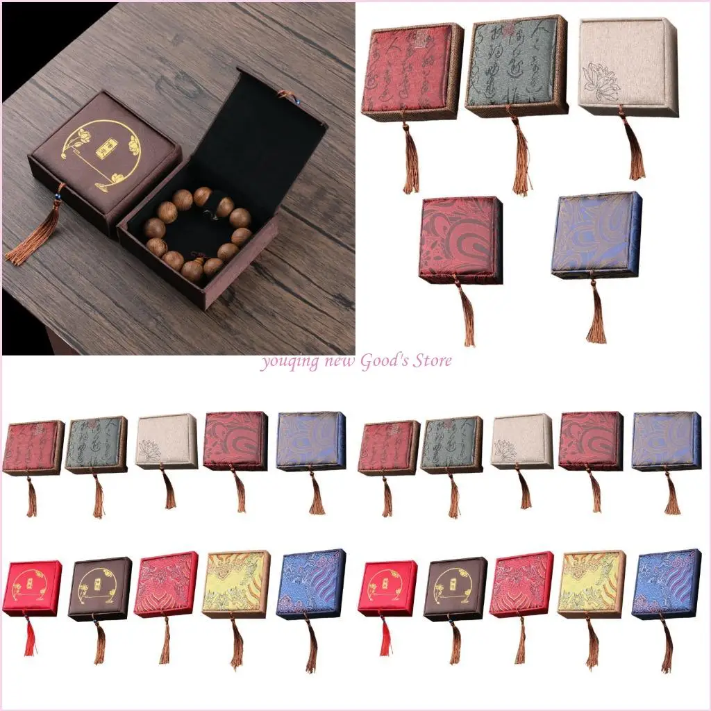 57QA Practical Linen Bead Box Handcrafted with Assorted Patterns Protective Case
57QA Practical Linen Bead Box Handcrafted with Assorted Patterns Protective Case