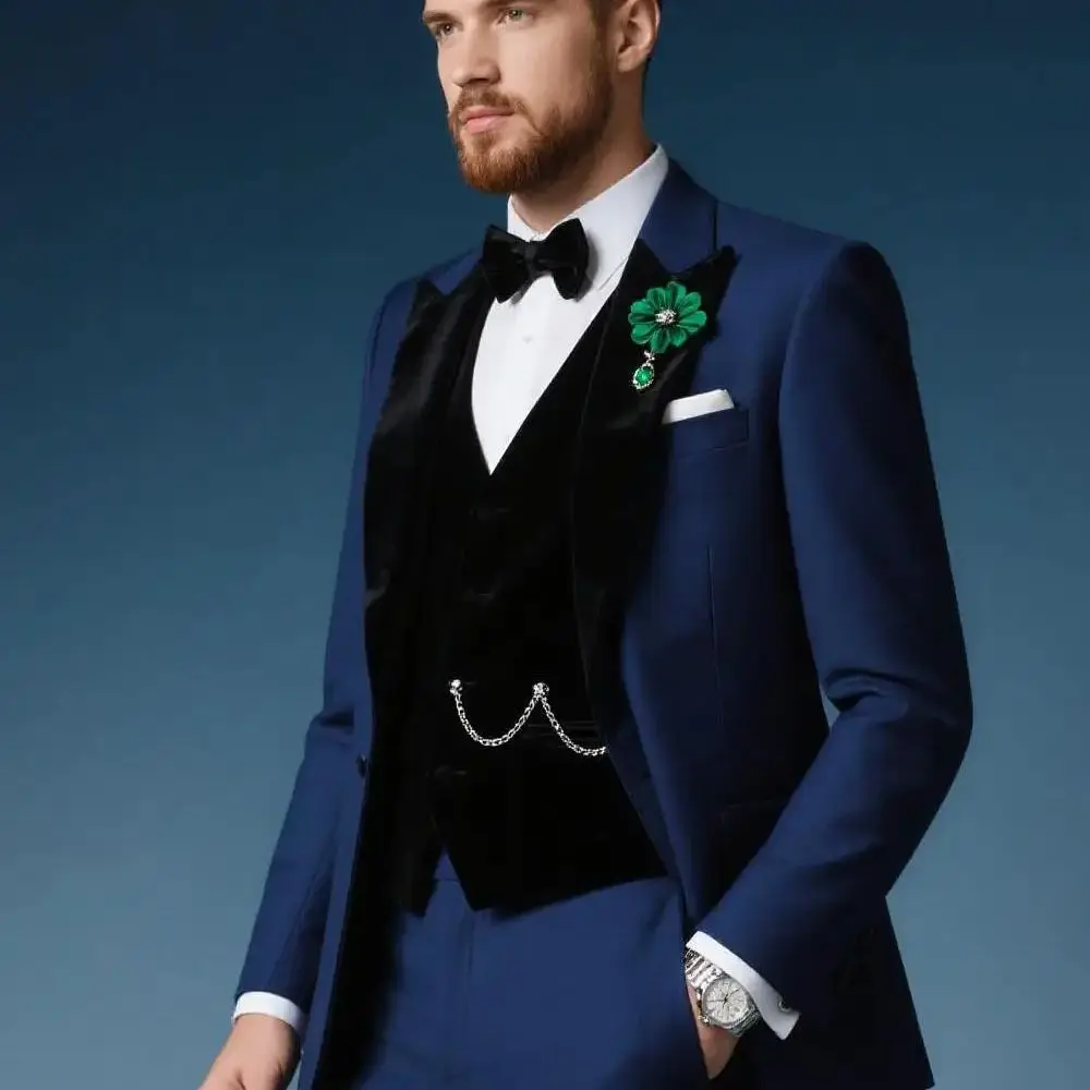 Elegant Rose Red Men's Suit 3 Pieces Groom Tuxedos Business Suits Slim Fit Blazer Double Breasted Vest Pants for Wedding Party
Elegant Rose Red Men's Suit 3 Pieces Groom Tuxedos Business Suits Slim Fit Blazer Double Breasted Vest Pants for Wedding Party