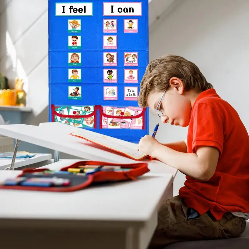 Daily Schedule Board Communication Cards Daily Schedule Board Visual Schedule With Two Removable Storage Pockets
Daily Schedule Board Communication Cards Daily Schedule Board Visual Schedule With Two Removable Storage Pockets