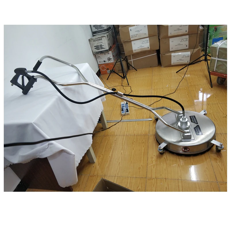 CL-21 High Quality 21 Inch 4000PSI Stainless Steel Patio Surface Cleaner for High Pressure Washer Square Area Cleaning
CL-21 High Quality 21 Inch 4000PSI Stainless Steel Patio Surface Cleaner for High Pressure Washer Square Area Cleaning