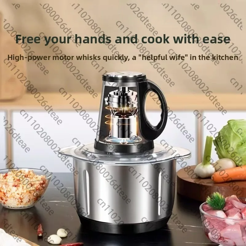5L Electric Meat Mincer Grinder Stainless Steel Chopper 5L Food Processor Garlic Mud Maker Blender Large Capacity 110V/220V
5L Electric Meat Mincer Grinder Stainless Steel Chopper 5L Food Processor Garlic Mud Maker Blender Large Capacity 110V/220V