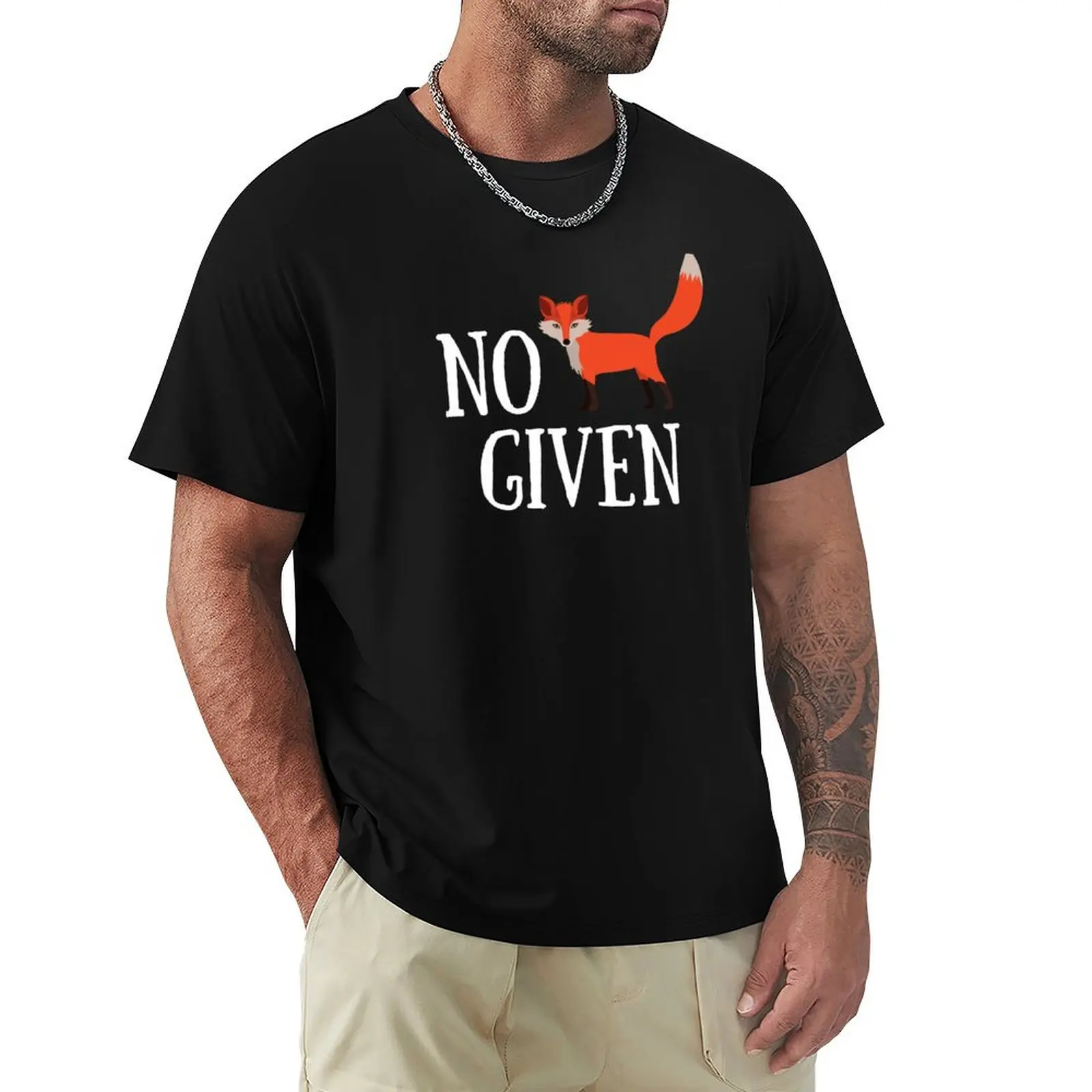 No Fox Given Cool And Funny Gift For Fox Lovers T-Shirt Gym Wear Breathable Short Sleeve Tee
No Fox Given Cool And Funny Gift For Fox Lovers T-Shirt Gym Wear Breathable Short Sleeve Tee