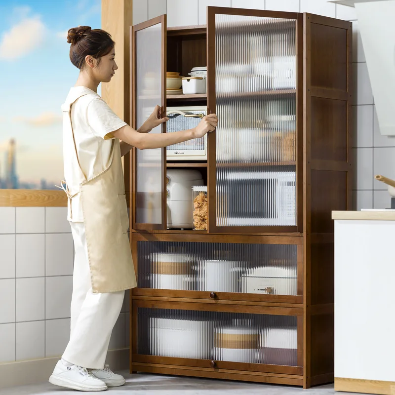 Kitchen Shelves Floor-to-ceiling multi-layer lockers Microwave ovens Oven storage lockers Multifunctional cupboards Side cabinet
Kitchen Shelves Floor-to-ceiling multi-layer lockers Microwave ovens Oven storage lockers Multifunctional cupboards Side cabinet