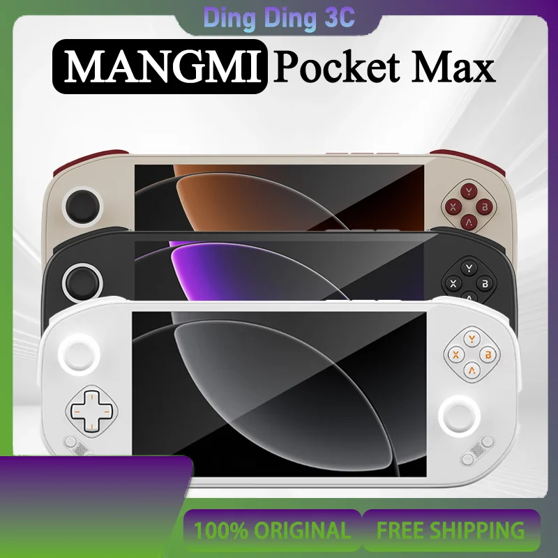 Портативная игровая консоль MANGMI Pocket Max, 7 дюймов, 144 Гц OLED, Snapdragon 865, Hall Trigger, аккумулятор 8000 мАч, 8+128 ГБ, разные цвета
Портативная игровая консоль MANGMI Pocket Max, 7 дюймов, 144 Гц OLED, Snapdragon 865, Hall Trigger, аккумулятор 8000 мАч, 8+128 ГБ, разные цвета