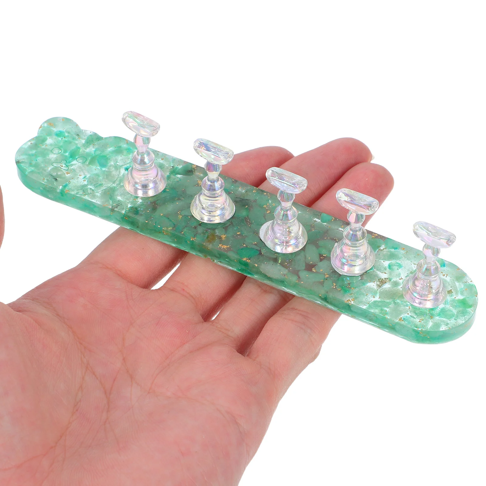 1Set Nail Practice Stand Light Green Unique Design Smooth Surface Reusable Portable for Nail Art Training DIY Manicure Tool
1Set Nail Practice Stand Light Green Unique Design Smooth Surface Reusable Portable for Nail Art Training DIY Manicure Tool