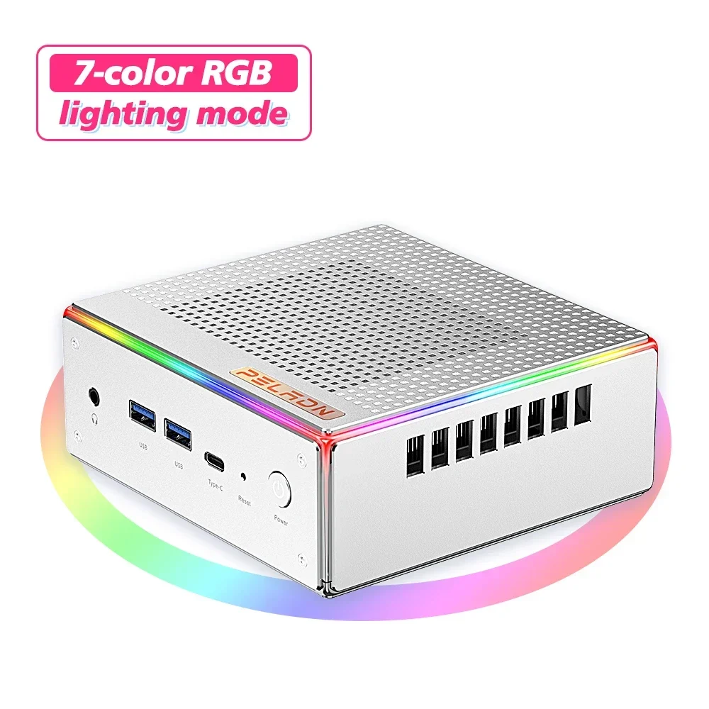 Peladn Customized High Performance CPU AMD Ryzen7 7735HS Mini PC Wifi 6.0 BT5.2 DDR5 Barebone Mini PC for Windows 11/Linux
Peladn Customized High Performance CPU AMD Ryzen7 7735HS Mini PC Wifi 6.0 BT5.2 DDR5 Barebone Mini PC for Windows 11/Linux