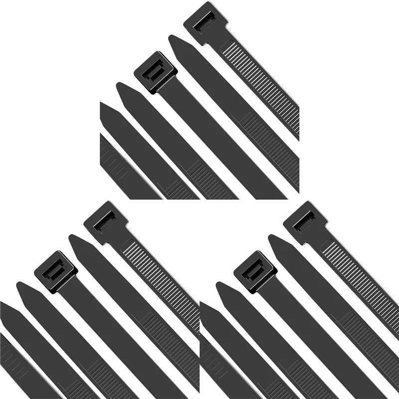 AB33-300 Pack Cable Zip Ties Heavy Duty 12 Inch, 7.6Mm Strong Plastic Wire Ties With 70Kg Tensile Strength, UV Resistant
AB33-300 Pack Cable Zip Ties Heavy Duty 12 Inch, 7.6Mm Strong Plastic Wire Ties With 70Kg Tensile Strength, UV Resistant