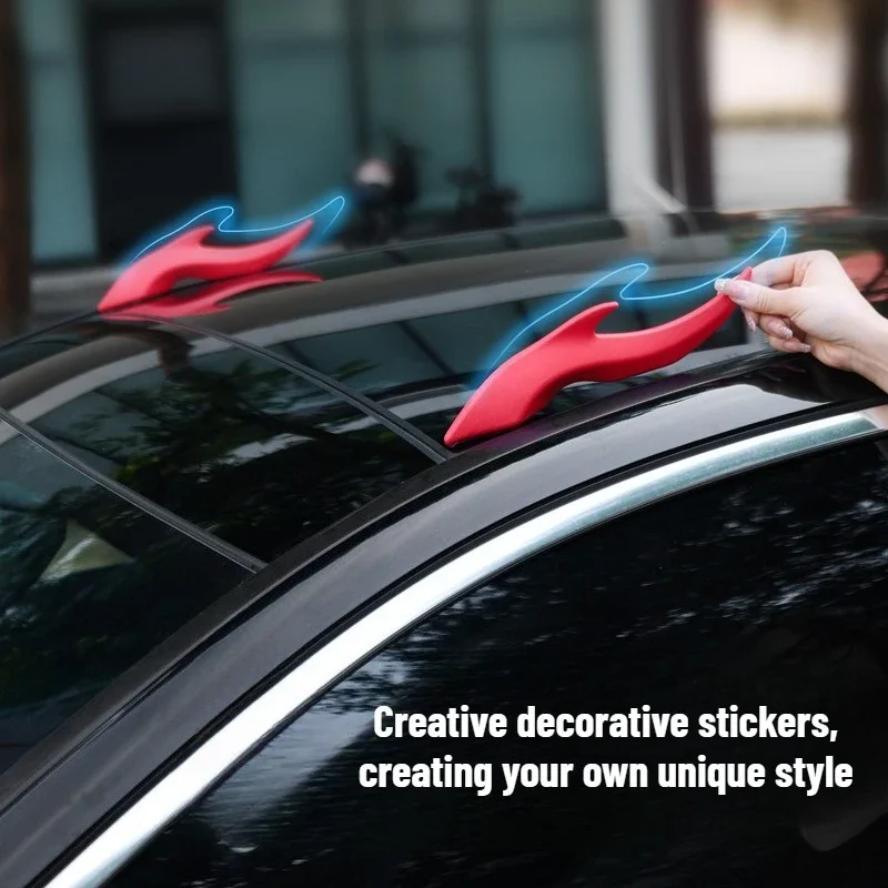 Украшение крыши автомобиля, наклейка с рогами, авто 3D украшение с рогами дракона, эластичные силиконовые рога, легко найти автомобиль в парковке
Украшение крыши автомобиля, наклейка с рогами, авто 3D украшение с рогами дракона, эластичные силиконовые рога, легко найти автомобиль в парковке