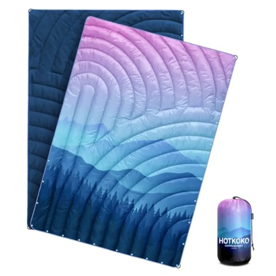 Camping BlanketLightweight Down Alternative Puffy Blanket Packable Outdoor Blanket for Camping Traveling Stadium Hiking Picnics
Camping BlanketLightweight Down Alternative Puffy Blanket Packable Outdoor Blanket for Camping Traveling Stadium Hiking Picnics