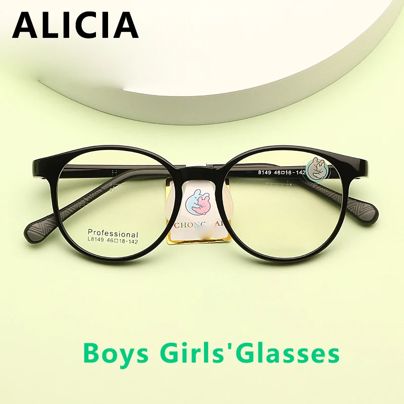 ALICIANew Children Glasses Boys Girls Round Eyeglasses Frame TR90 Flexible Kids Optical Spectacles Prescription Eyewear
ALICIANew Children Glasses Boys Girls Round Eyeglasses Frame TR90 Flexible Kids Optical Spectacles Prescription Eyewear