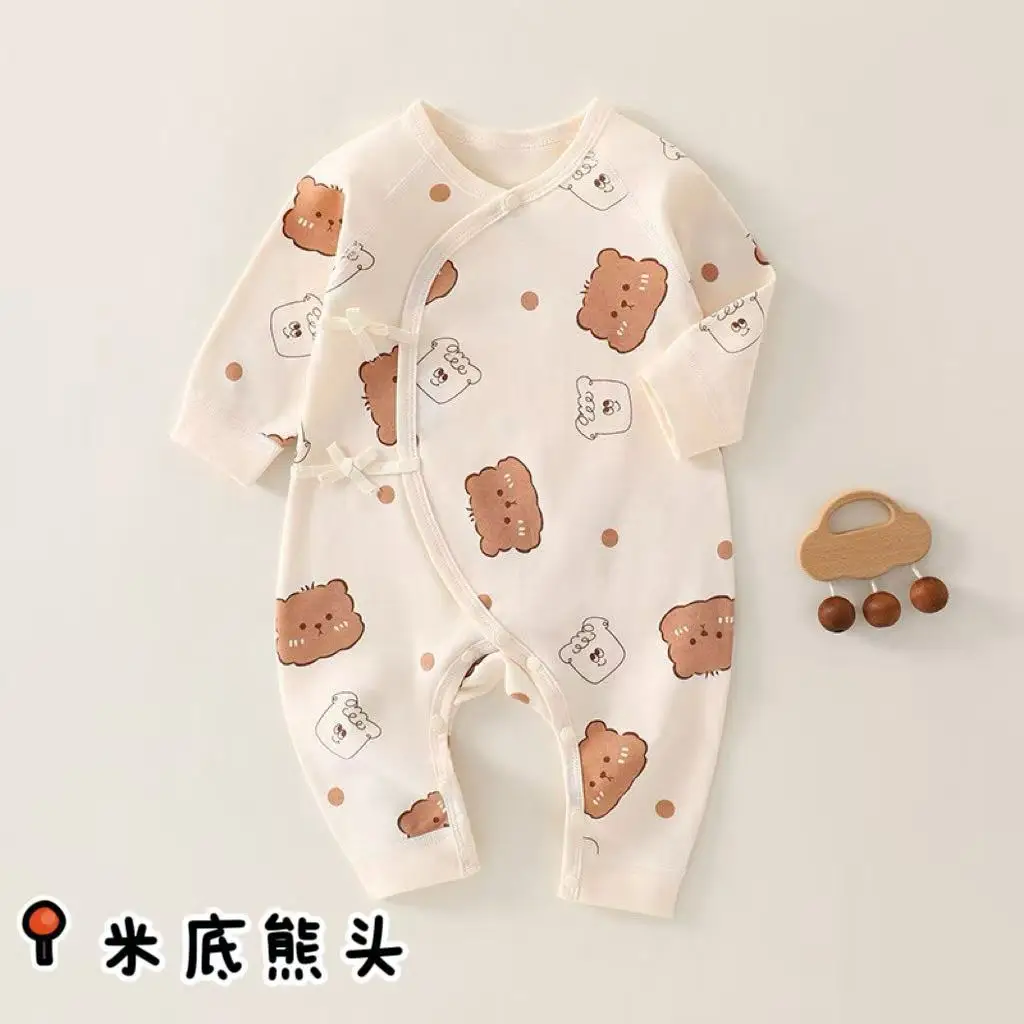 Adorable Bear Newborn Romper Spring/Autumn A-Class Pure Cotton Baby Butterfly Romper Overalls
Adorable Bear Newborn Romper Spring/Autumn A-Class Pure Cotton Baby Butterfly Romper Overalls