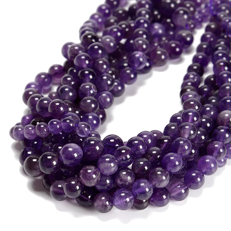 Natural Stone Beads Amethysts Crystal Beads Round Loose Spacer Bead For Jewelry Making Diy Bracelet Necklace Accessroy
Natural Stone Beads Amethysts Crystal Beads Round Loose Spacer Bead For Jewelry Making Diy Bracelet Necklace Accessroy 