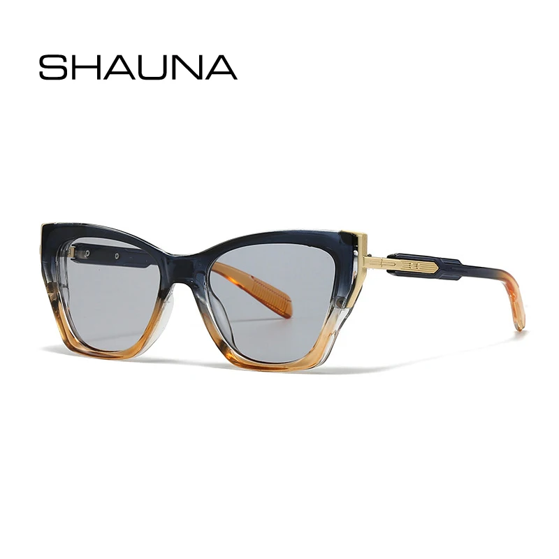 SHAUNA Fashion Cat Eye Sunglasses Women Shades UV400 Retro Rivets Double Color Men Gradient Sun Glasses
SHAUNA Fashion Cat Eye Sunglasses Women Shades UV400 Retro Rivets Double Color Men Gradient Sun Glasses