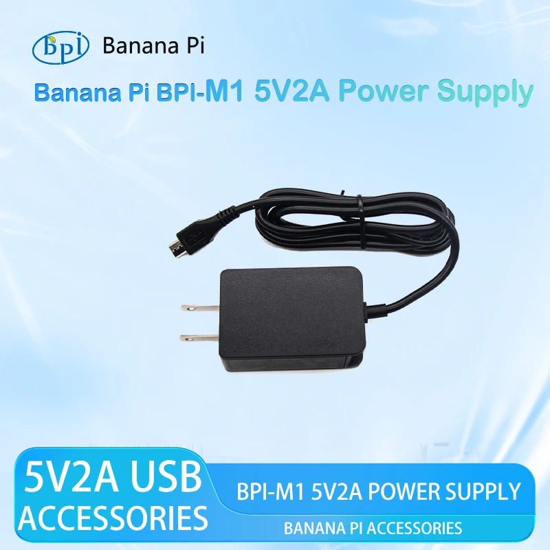 Banana PI BPI-M1/M1+/R1/ZERO 5V2A USB US/EU Power Adapter