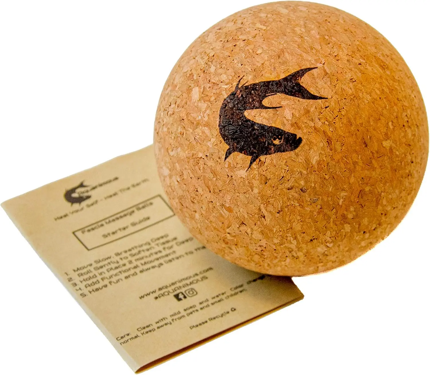4 Inch Large Cork Massage Ball - Eco-Friendly, Ultra-Light, Firm for Hips, Shoulders, Chest
4 Inch Large Cork Massage Ball - Eco-Friendly, Ultra-Light, Firm for Hips, Shoulders, Chest