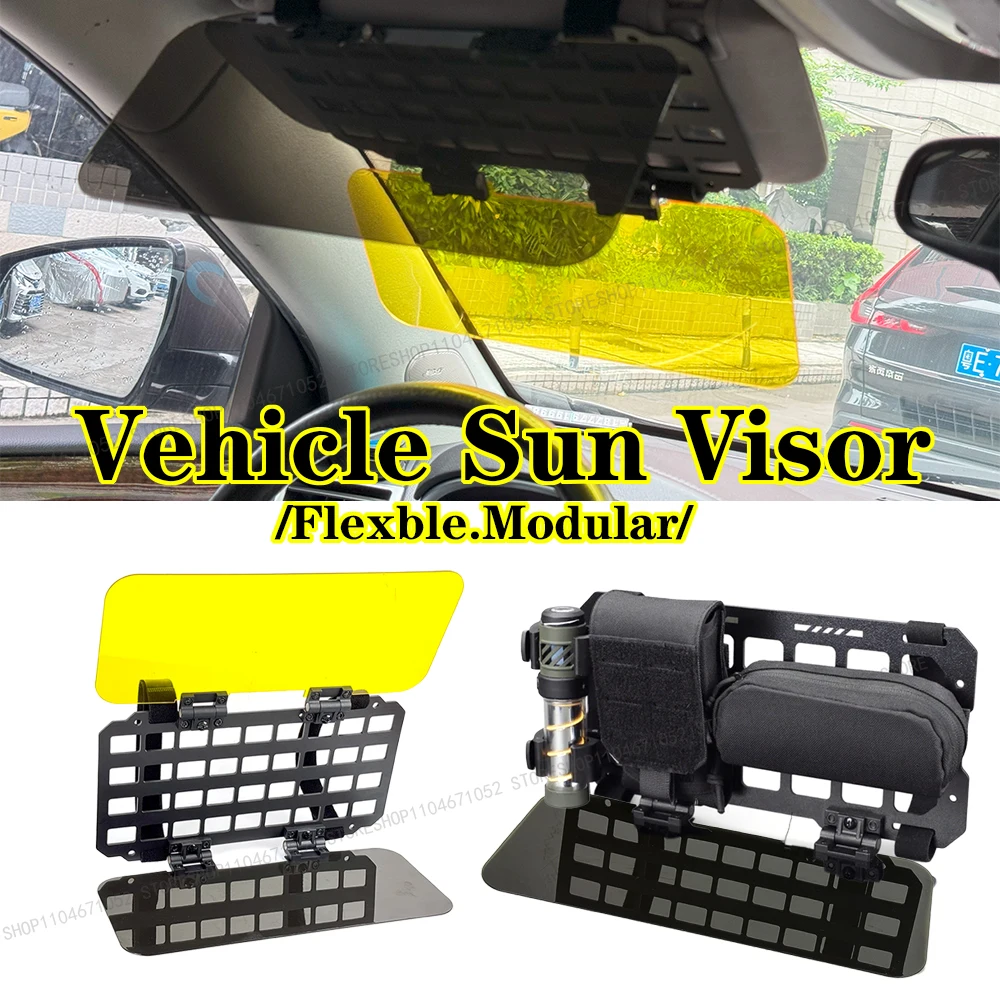 Автомобильный солнцезащитный козырек из АБС-пластика, панель Molle, подвесная доска, тактическая доска для хранения автомобиля, модификация интерьера внедорожного автомобиля
Автомобильный солнцезащитный козырек из АБС-пластика, панель Molle, подвесная доска, тактическая доска для хранения автомобиля, модификация интерьера внедорожного автомобиля