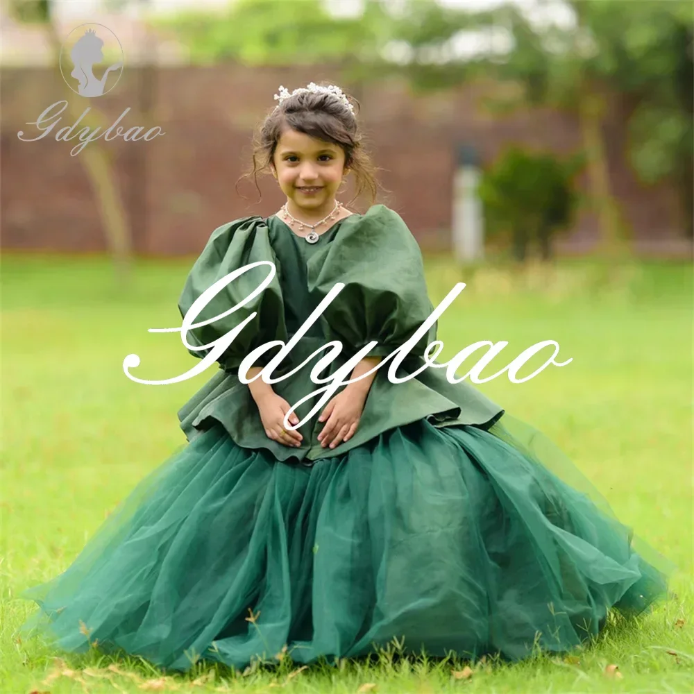 Long Puff Sleeve Classic Formal A Line Wedding Party Flower Girl Dress Floor Length Full Ball First Communion Gown Customized
Long Puff Sleeve Classic Formal A Line Wedding Party Flower Girl Dress Floor Length Full Ball First Communion Gown Customized