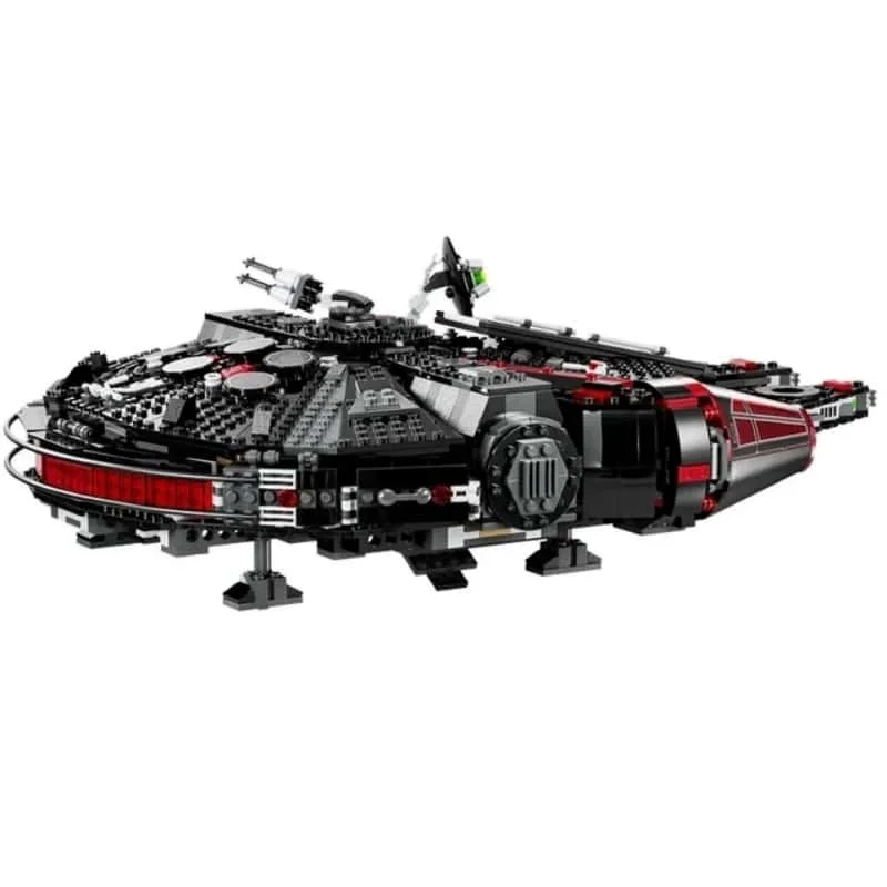 New MOC 1579PCS Falcon Black Aircraft Vehicle Dark Spaceship Model Home Ornament Building Blocks Holiday Gift
New MOC 1579PCS Falcon Black Aircraft Vehicle Dark Spaceship Model Home Ornament Building Blocks Holiday Gift