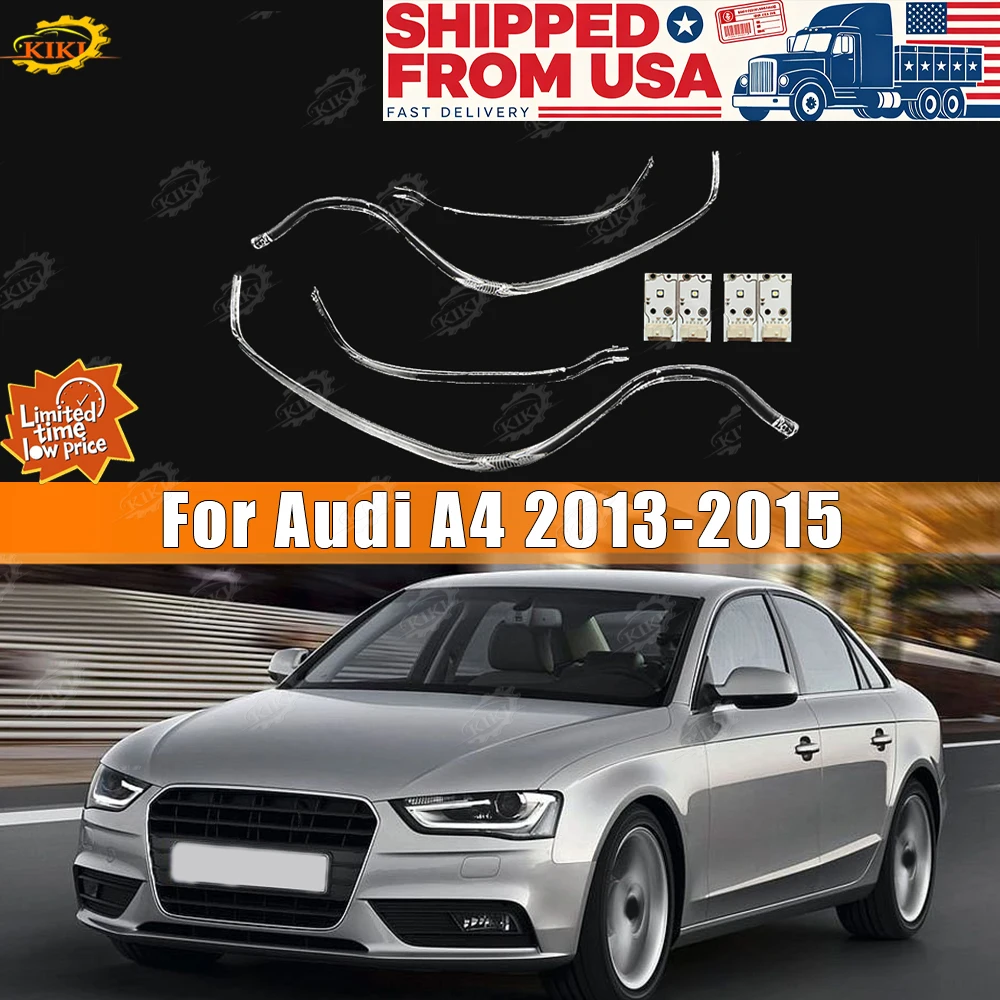 Plate Daytime Running Light Tube Bar Auto Parts For Audi A4 2013-2015 Car DRL Headlight Light Guide
Plate Daytime Running Light Tube Bar Auto Parts For Audi A4 2013-2015 Car DRL Headlight Light Guide