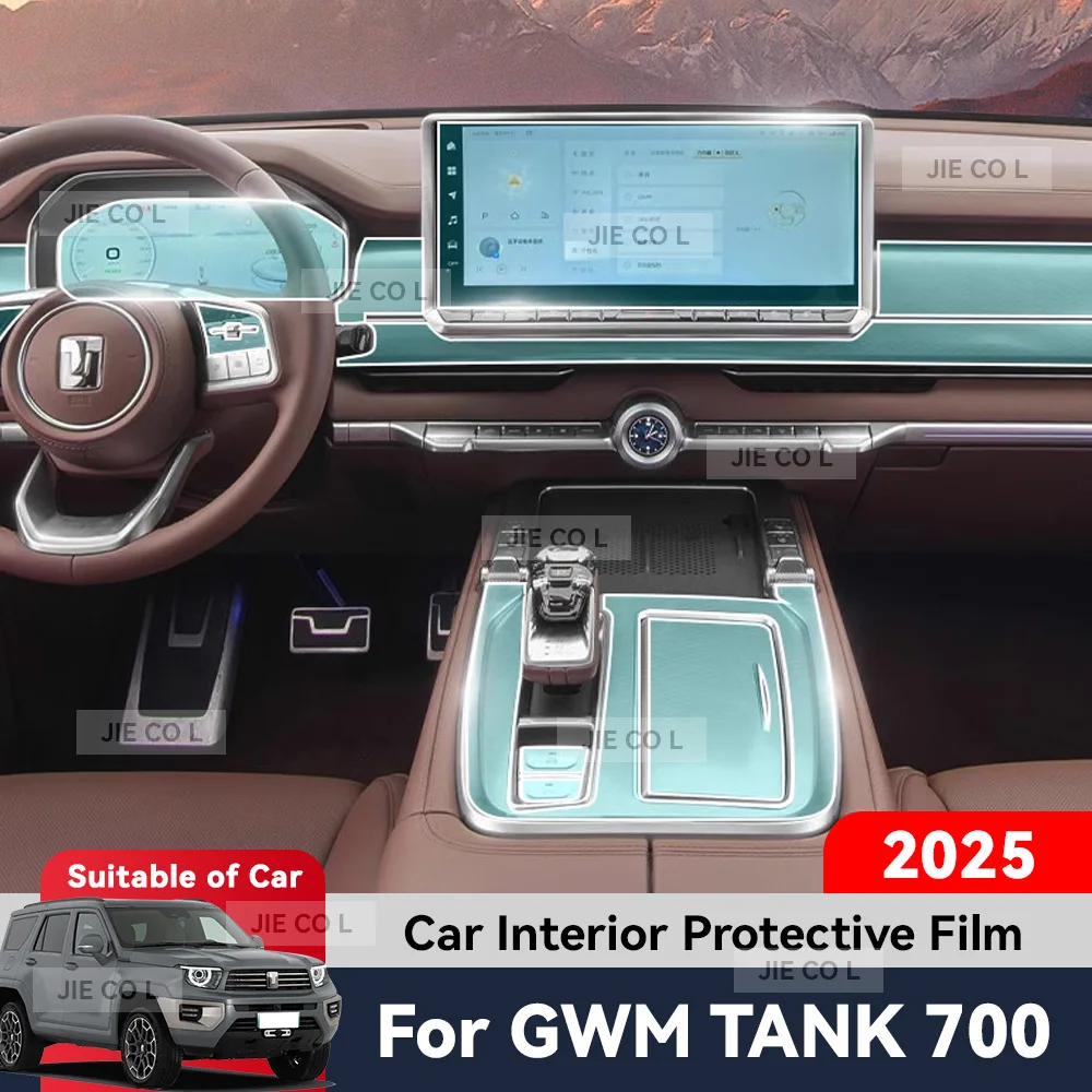 Auto Central Control Screen TPU Navigation Anti Scratch interior Protection Film GPS Navigation For GWM TANK 700 Hi4-t 2025
Auto Central Control Screen TPU Navigation Anti Scratch interior Protection Film GPS Navigation For GWM TANK 700 Hi4-t 2025