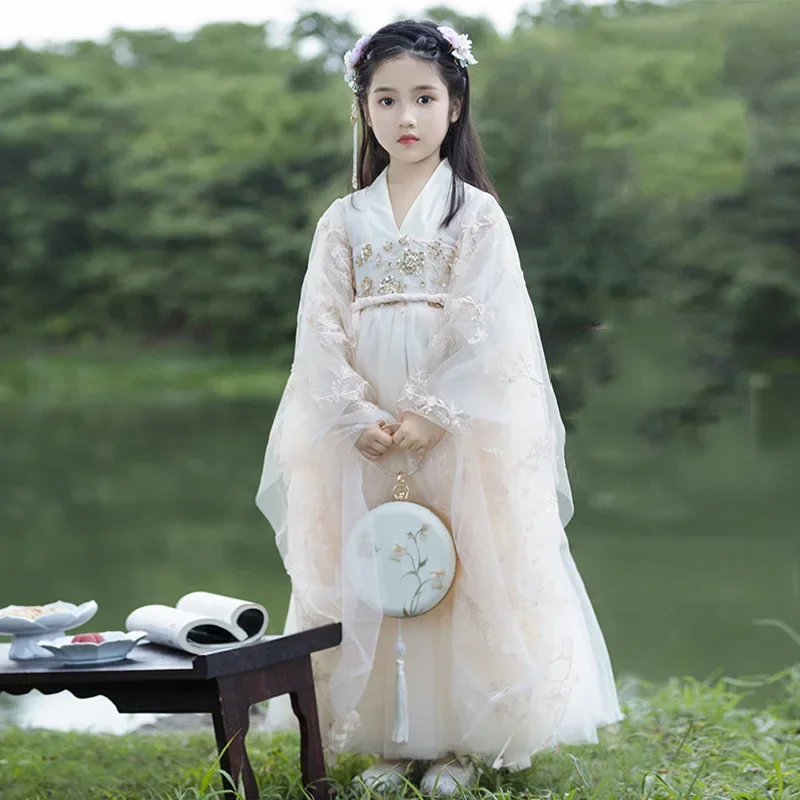 Chinese Hanfu Dress Girls Ancient Hanfu Children Carnival Halloween Cosplay Costume Colorful Hanfu Dress For Girls Kids
Chinese Hanfu Dress Girls Ancient Hanfu Children Carnival Halloween Cosplay Costume Colorful Hanfu Dress For Girls Kids