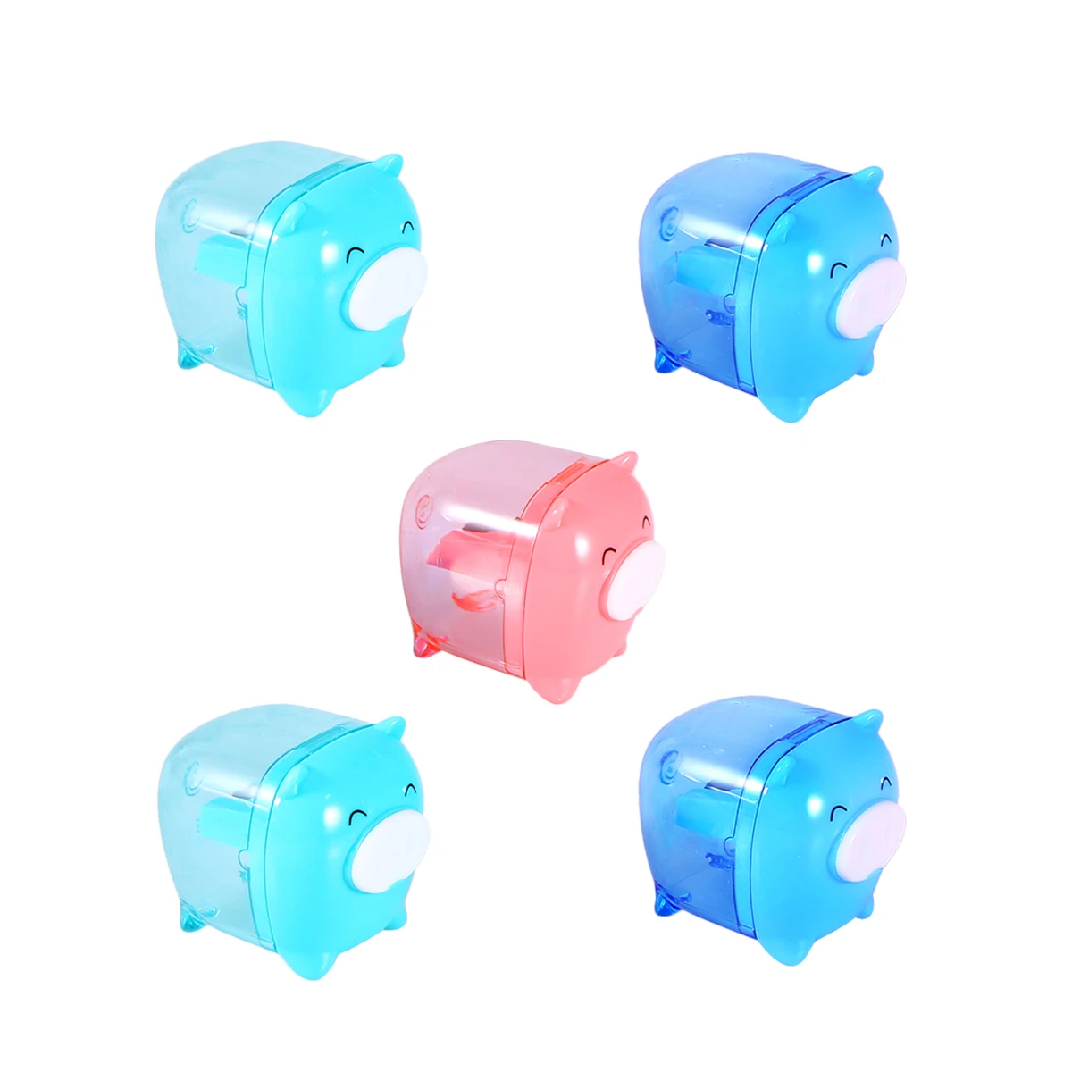 5pcs Mini Pencil Sharpener Colored Pig Cartoon Animal Sharpeners Student Supplies Cute Small Size Lightweight Portable
5pcs Mini Pencil Sharpener Colored Pig Cartoon Animal Sharpeners Student Supplies Cute Small Size Lightweight Portable
