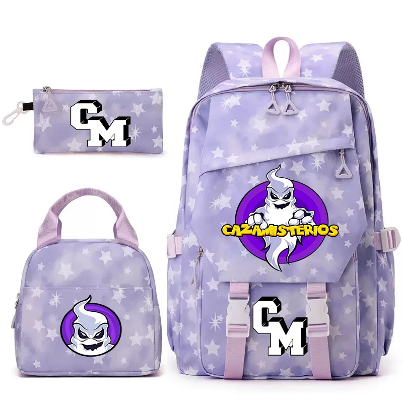 CLUB MISTERIO three piece backpack set Boy and girl lunch box bag pencil case Fashionable large capacity High Quality Backpacks
CLUB MISTERIO three piece backpack set Boy and girl lunch box bag pencil case Fashionable large capacity High Quality Backpacks