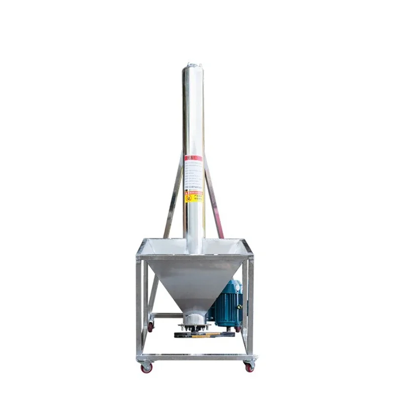 Stainless steel inclined automatic suction machine feeding machine, particle powder processing spiral conveyor, tube elevator
Stainless steel inclined automatic suction machine feeding machine, particle powder processing spiral conveyor, tube elevator