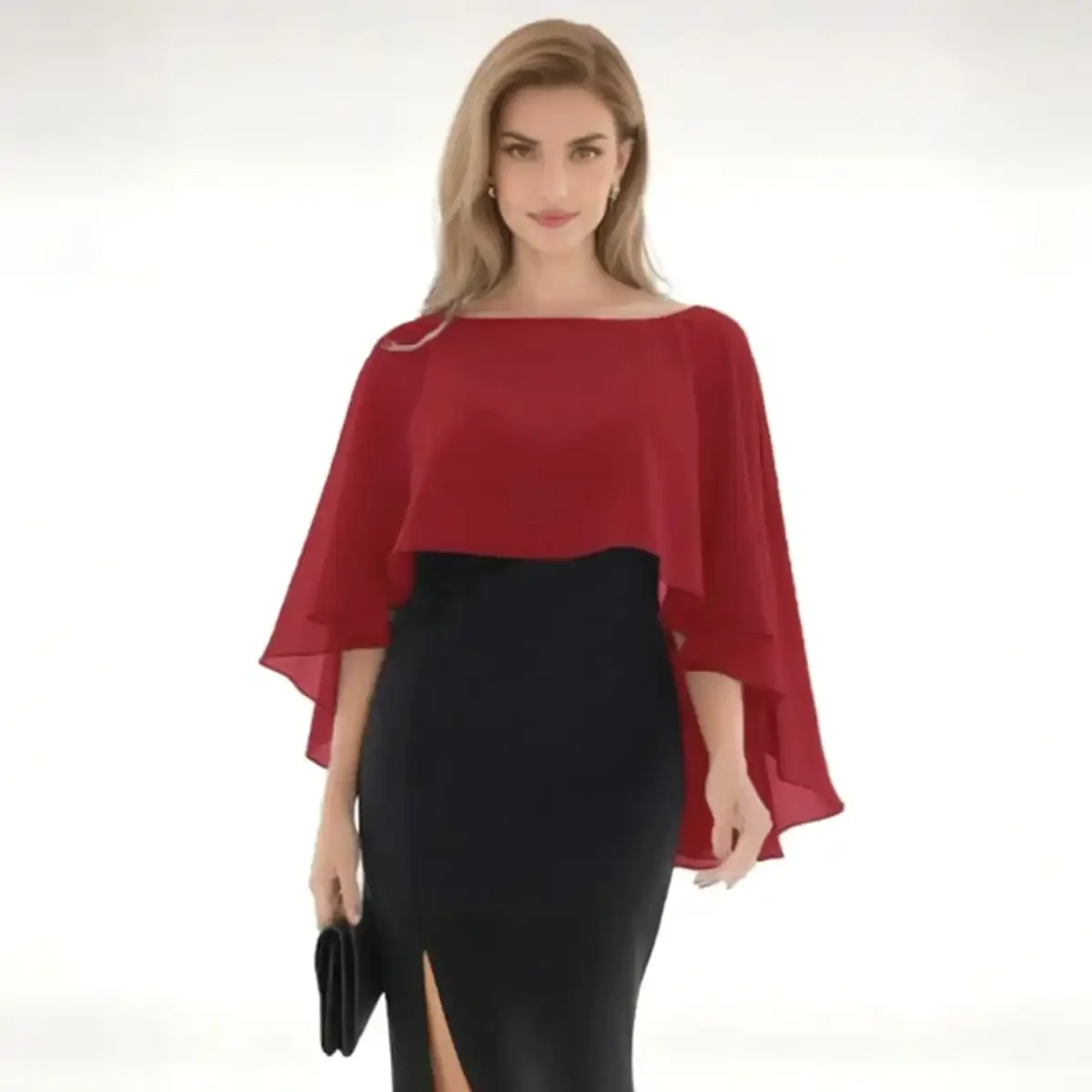 2026 1 Pc Women's Oval Chiffon Shawl, Suitable For Evening Gowns, Photoshoots, Ceremonies, Stage Performances, Makeup, Balls, Emcee, Sun Protection, Holiday Capes For Dress
2026 1 Pc Women's Oval Chiffon Shawl, Suitable For Evening Gowns, Photoshoots, Ceremonies, Stage Performances, Makeup, Balls, Emcee, Sun Protection, Holiday Capes For Dress