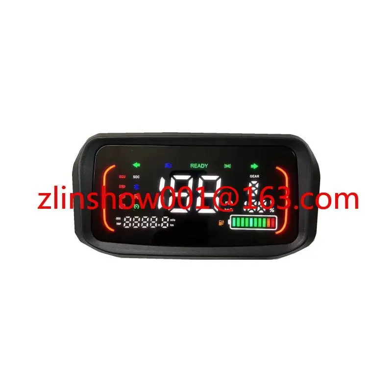Electric Instrument Assembly LED Display Screen 3-digit Display Intelligent Speedometer 
Electric Instrument Assembly LED Display Screen 3-digit Display Intelligent Speedometer