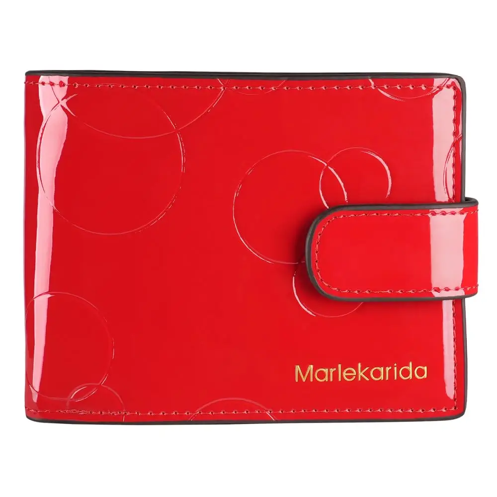 Free ShippingFashion genuine leather women's wallet, glossy patent leather, large capacity, multiple card slots, short folding s
Free ShippingFashion genuine leather women's wallet, glossy patent leather, large capacity, multiple card slots, short folding s