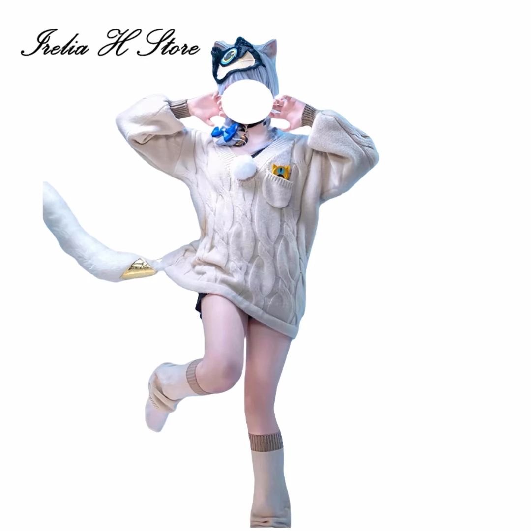 Irelia H Honkai: Star Rail Cipher Cosplay Costume Anime Cipher Sexy sweater Dress Women Halloween Costumes
Irelia H Honkai: Star Rail Cipher Cosplay Costume Anime Cipher Sexy sweater Dress Women Halloween Costumes
