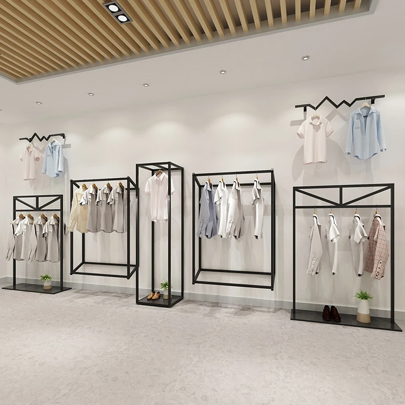 2025customized.Elegant Design Garment Stand Rack Latest Design Wall Against Clothes Hangers Rack Cloth Display Rack Shop Dec
2025customized.Elegant Design Garment Stand Rack Latest Design Wall Against Clothes Hangers Rack Cloth Display Rack Shop Dec