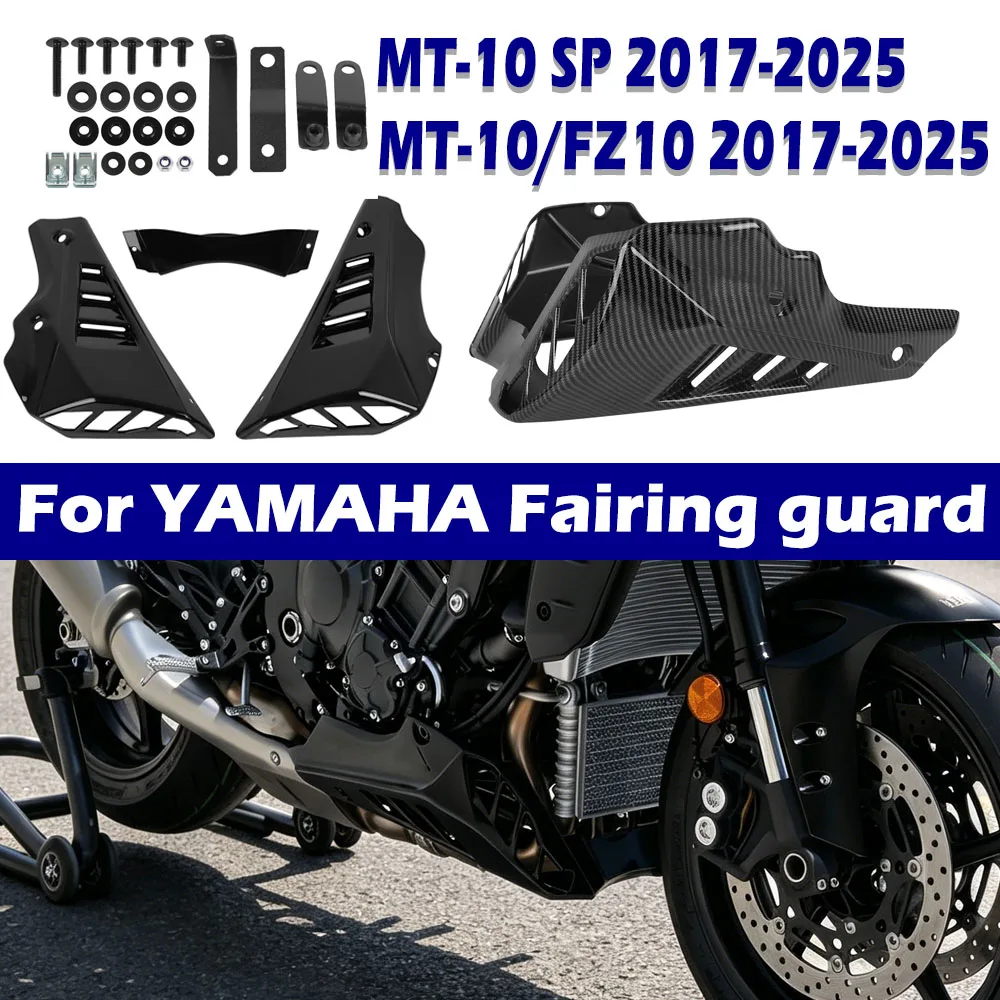 For YAMAHA MT-10 FZ10 MT10 FZ 10 MT-10 FZ 10 2017-2026 Belly Pan Lower Engine Spoiler Fairing Guard For MT-10 SP 2017-2026
For YAMAHA MT-10 FZ10 MT10 FZ 10 MT-10 FZ 10 2017-2026 Belly Pan Lower Engine Spoiler Fairing Guard For MT-10 SP 2017-2026